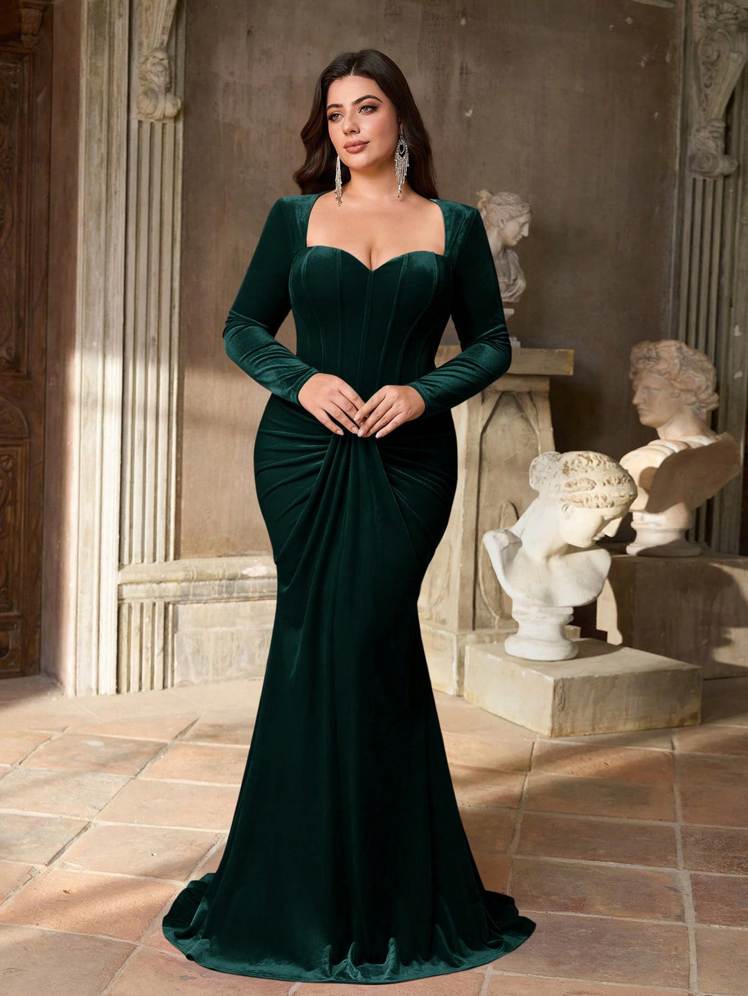 Rochie SHEIN, verde