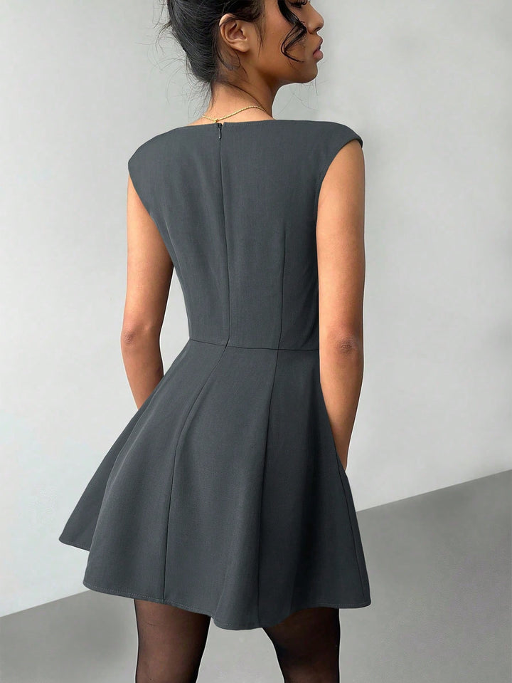 Rochie mini SHEIN, gri