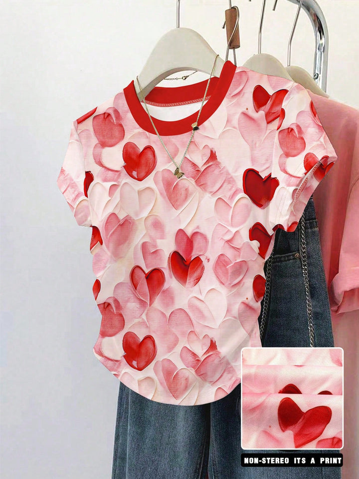 Tricou SHEIN, roșu