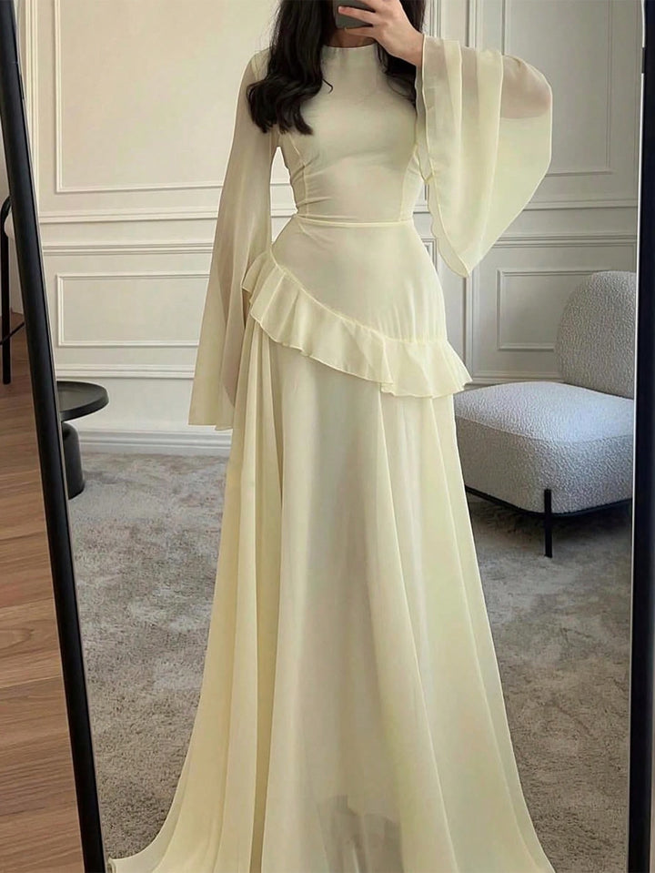 Rochie maxi SHEIN, portocaliu