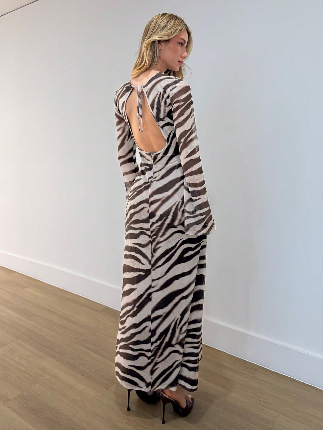 Rochie maxi SHEIN, mix culori