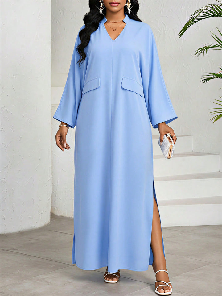 Rochie maxi SHEIN, albastru