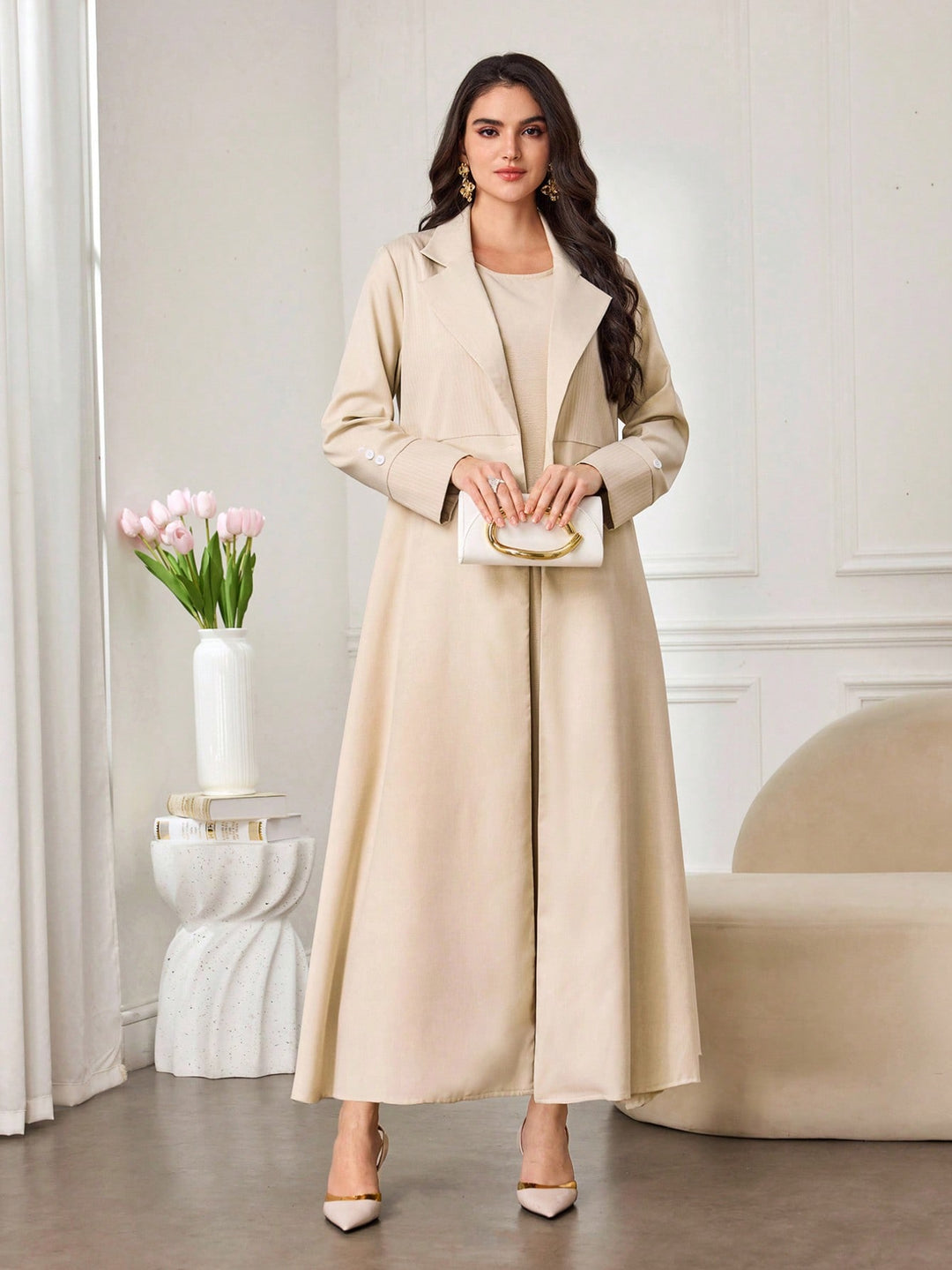 Rochie SHEIN, bej