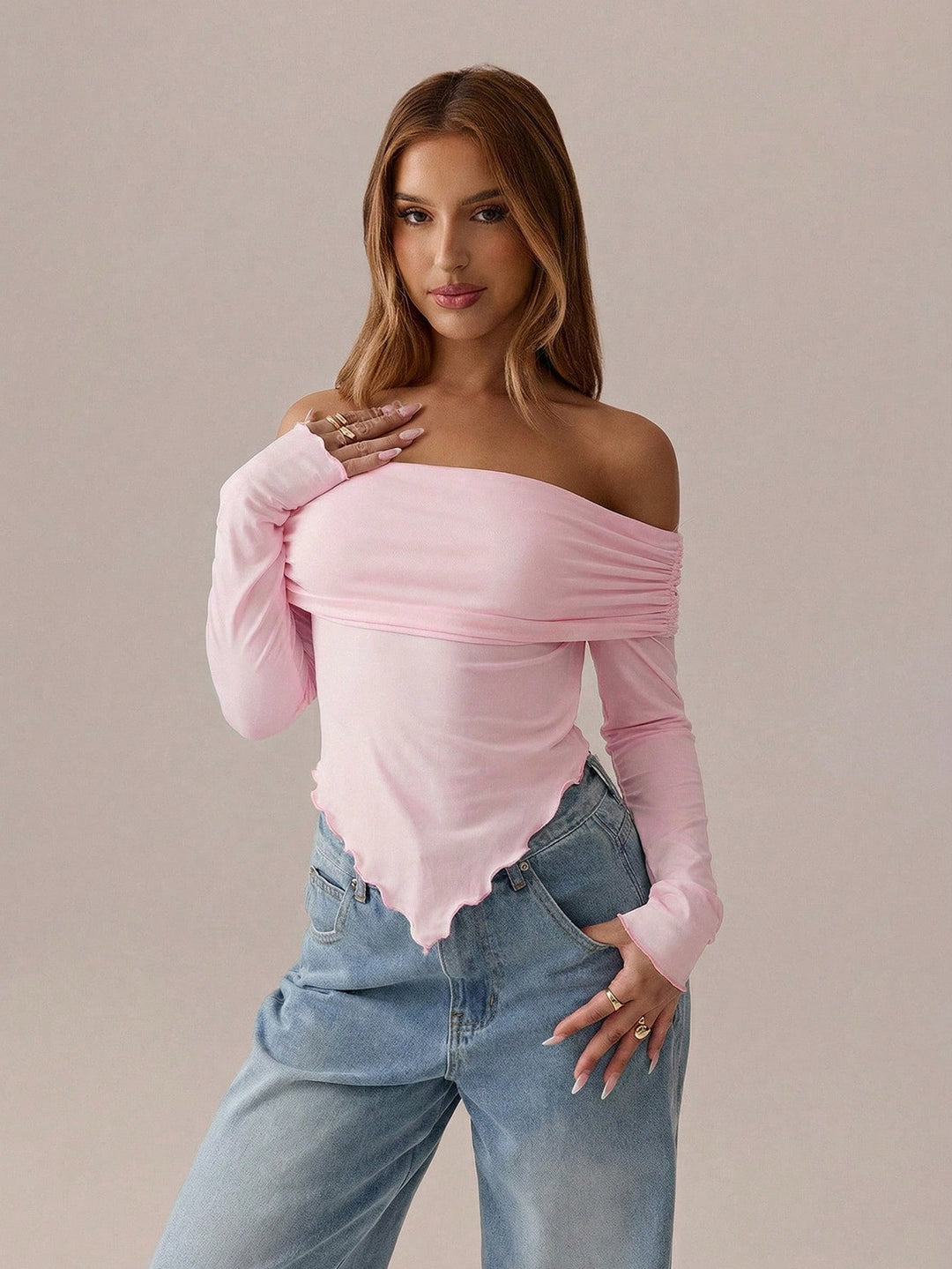 Tricou SHEIN, roz