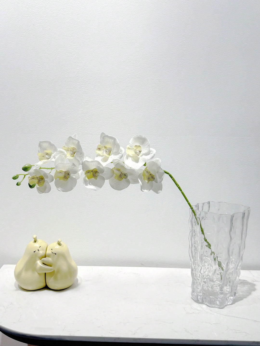 Floari artificiale SHEIN, alb