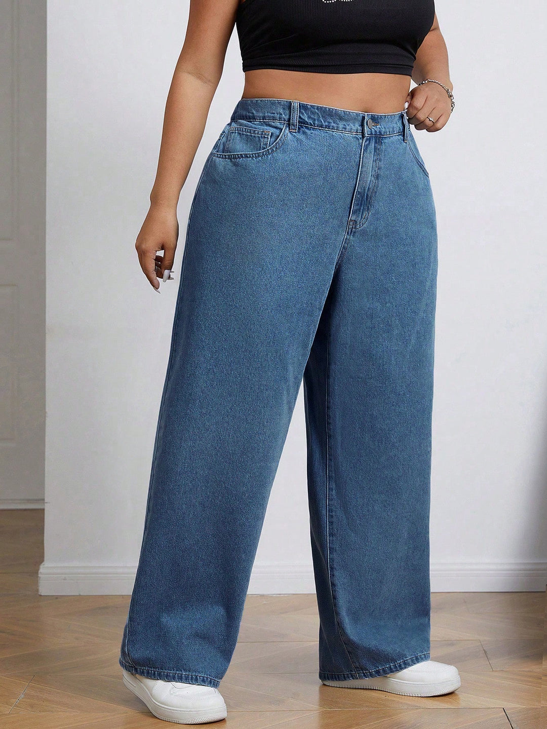 Jeans SHEIN, albastru