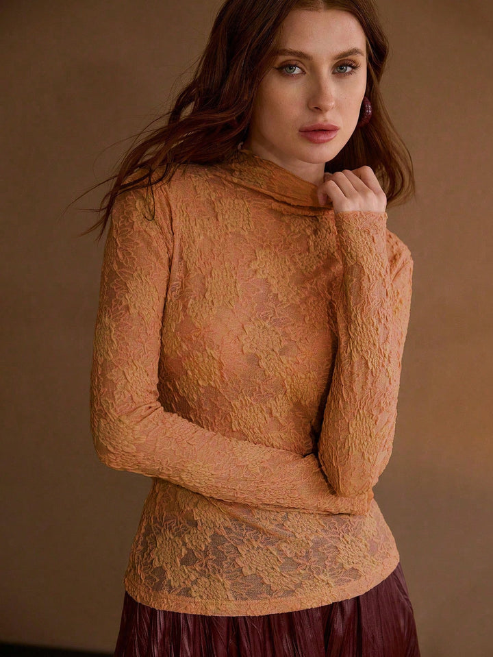 SHEIN póló, khaki