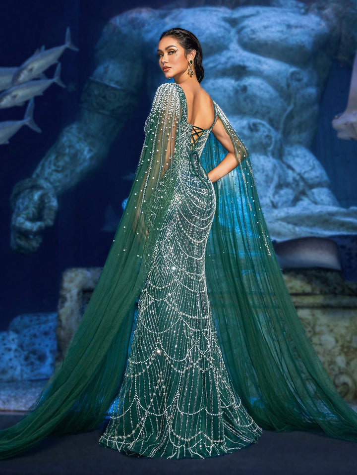 Rochie SHEIN, verde