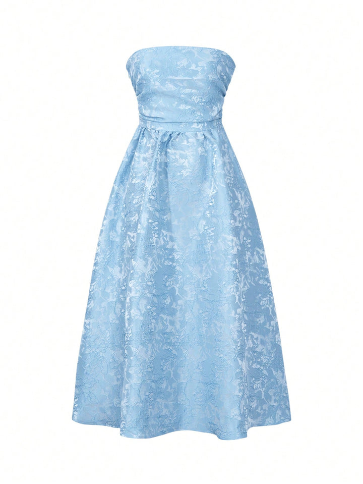 Rochie midi SHEIN, albastru