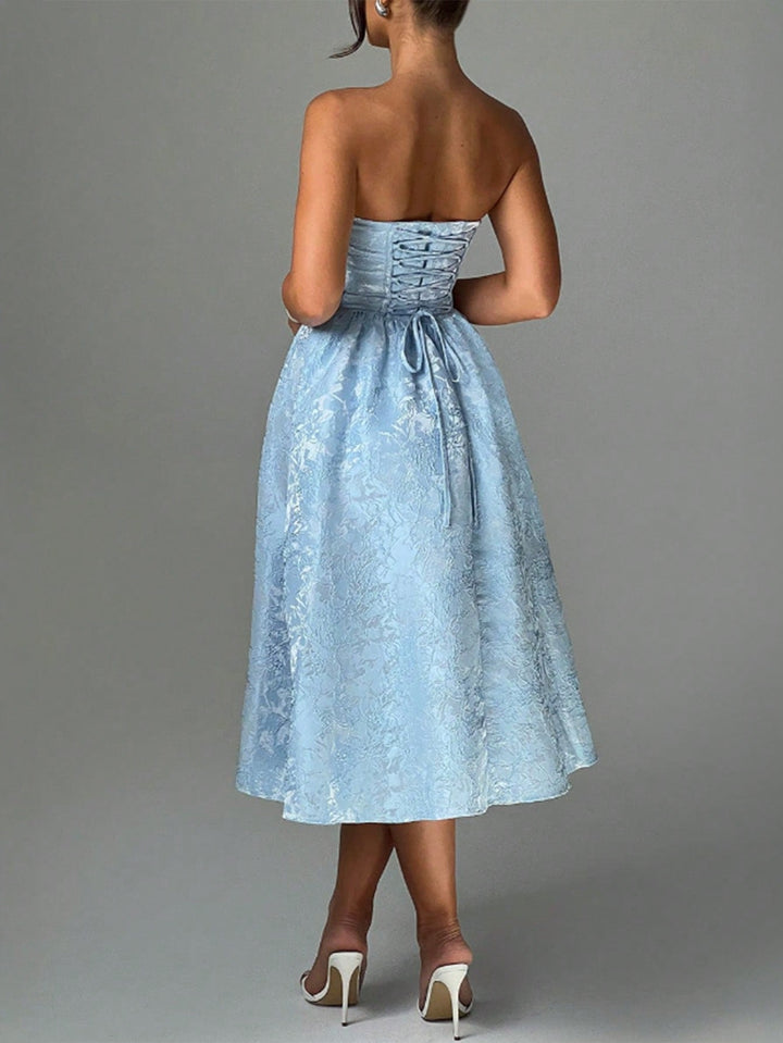 Rochie midi SHEIN, albastru