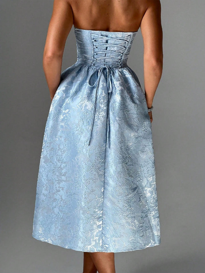 Rochie midi SHEIN, albastru