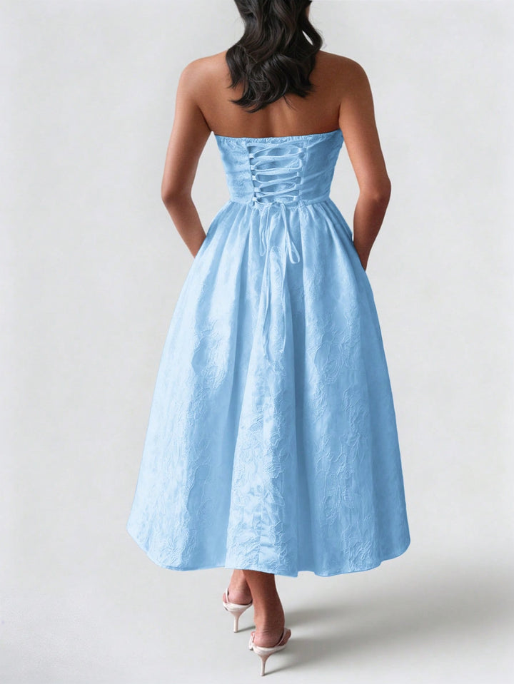 Rochie midi SHEIN, albastru