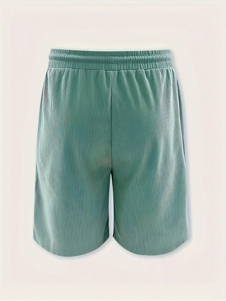 Pantaloni scurți SHEIN, turcoaz