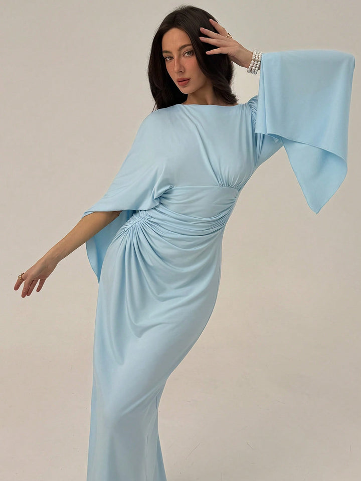 Rochie maxi SHEIN, albastru