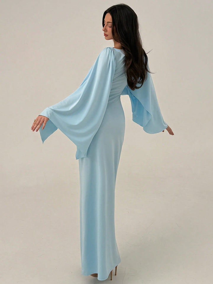Rochie maxi SHEIN, albastru