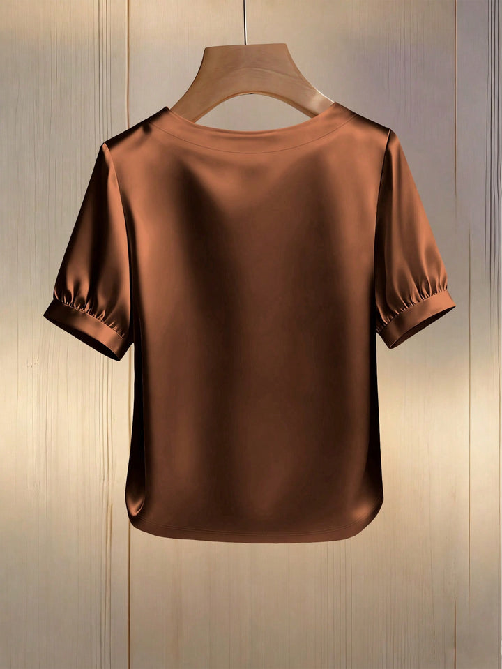 Tricou SHEIN, kaki