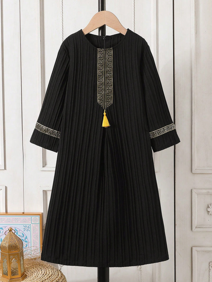 Cămașă lungă SHEIN, negru