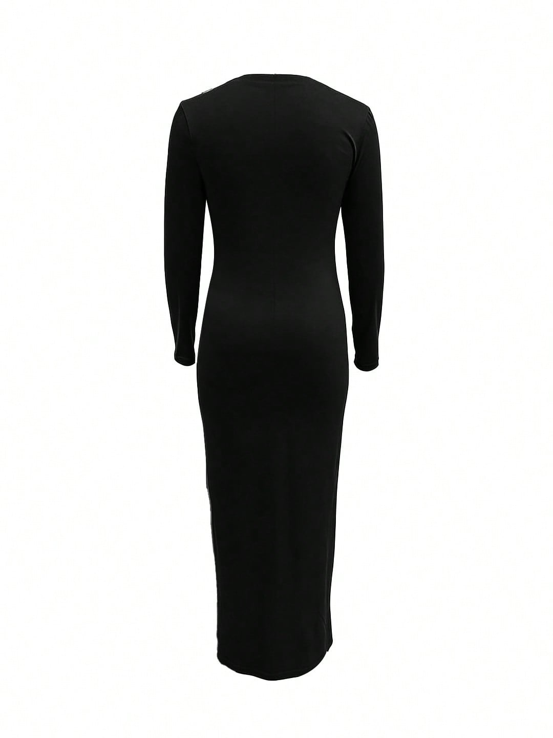 Rochie maxi SHEIN, negru