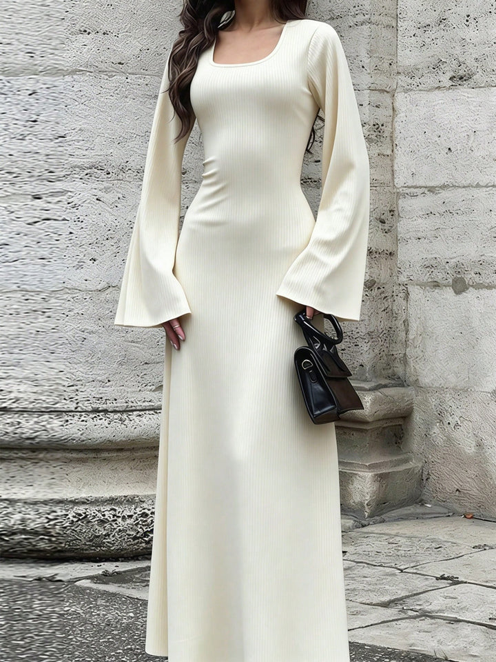 Rochie maxi SHEIN, bej