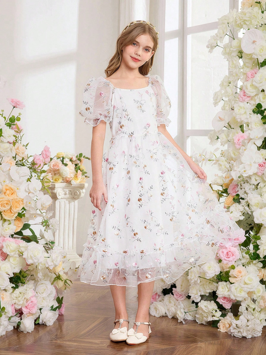 Rochie SHEIN, alb
