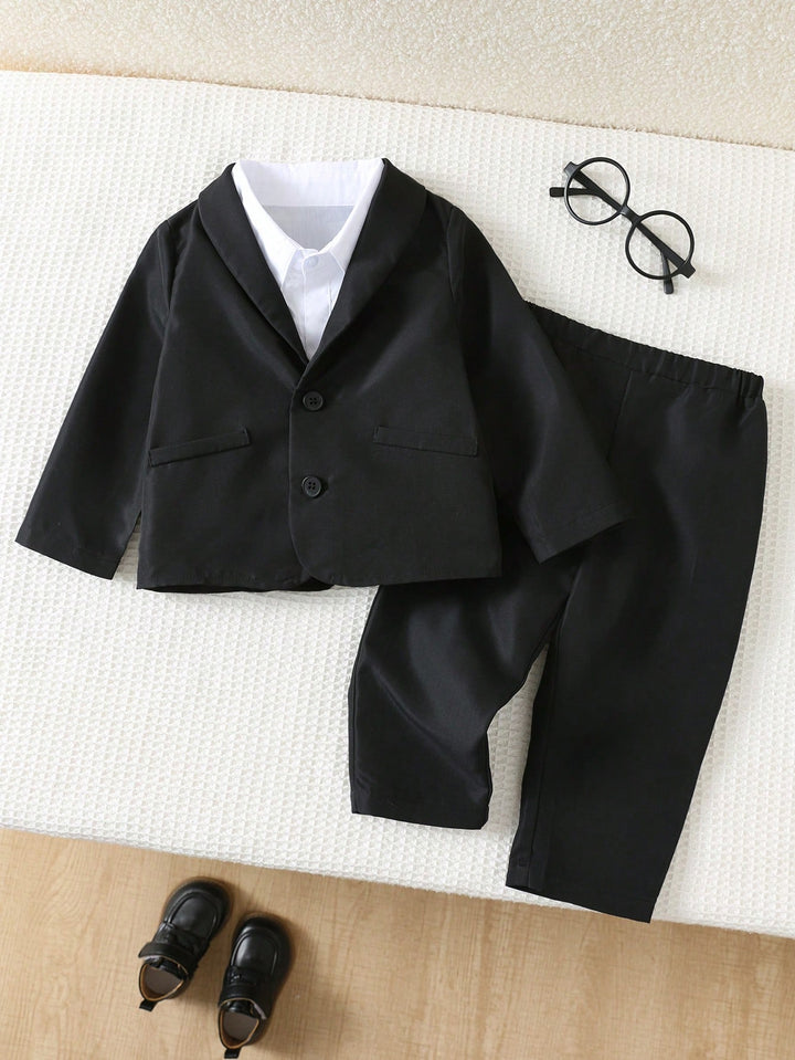 Costum SHEIN, negru