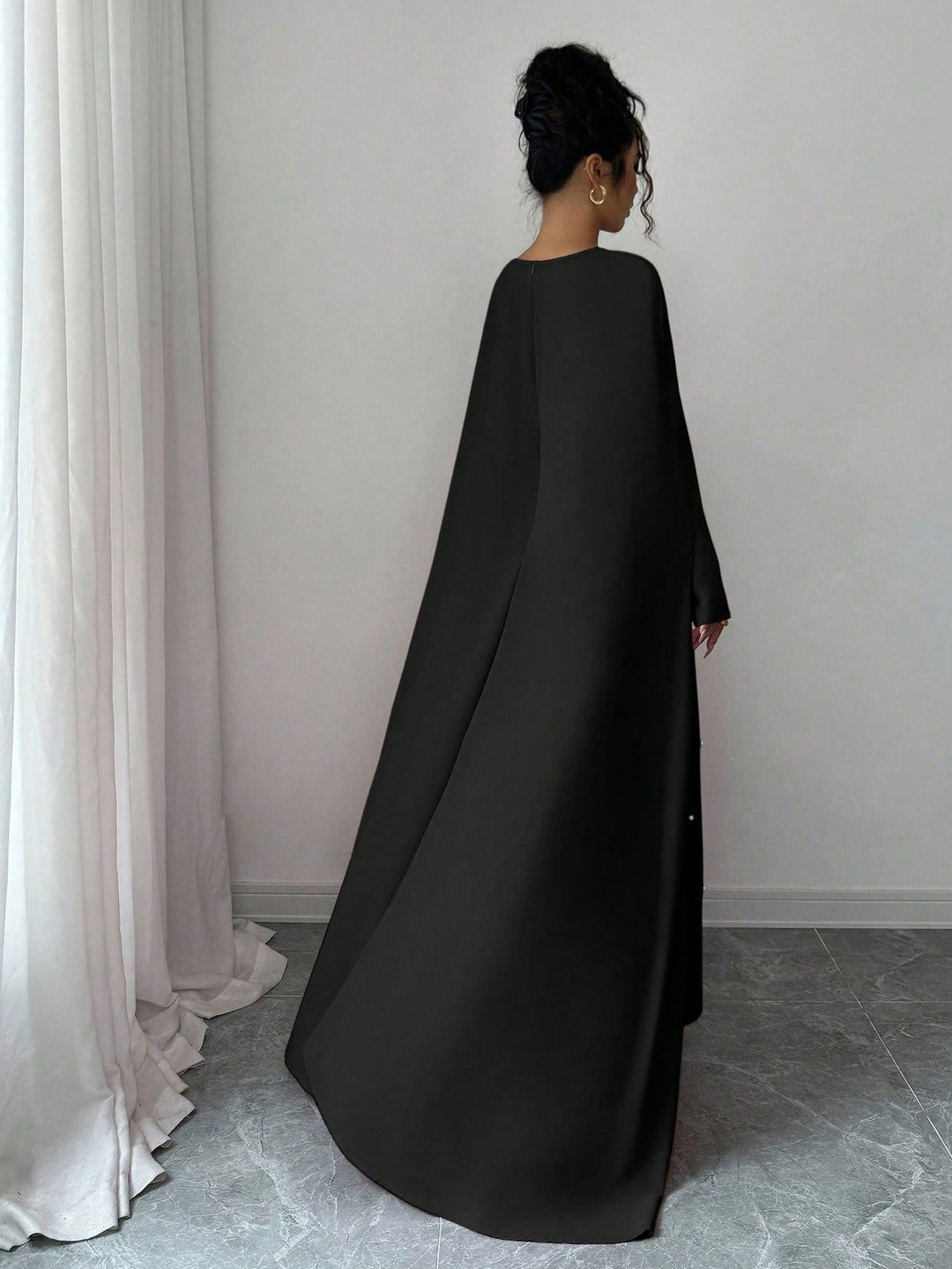 Rochie maxi SHEIN, negru