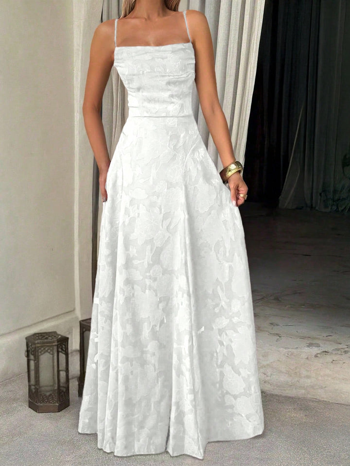 Rochie maxi SHEIN, alb