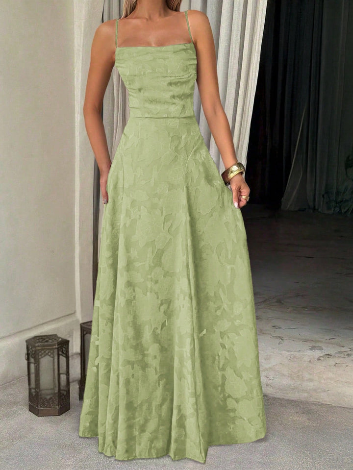 Rochie maxi SHEIN, verde