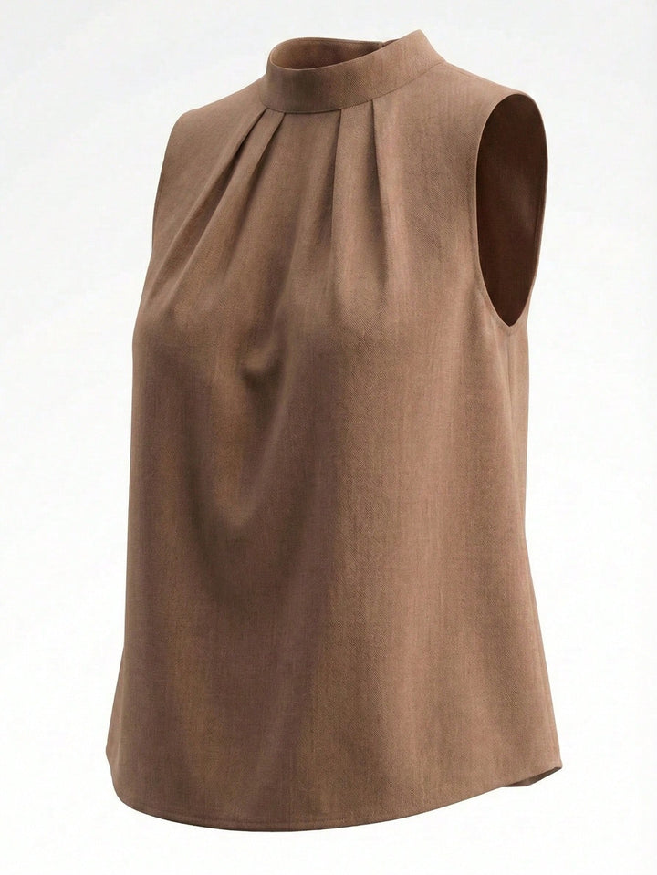 Top SHEIN, kaki