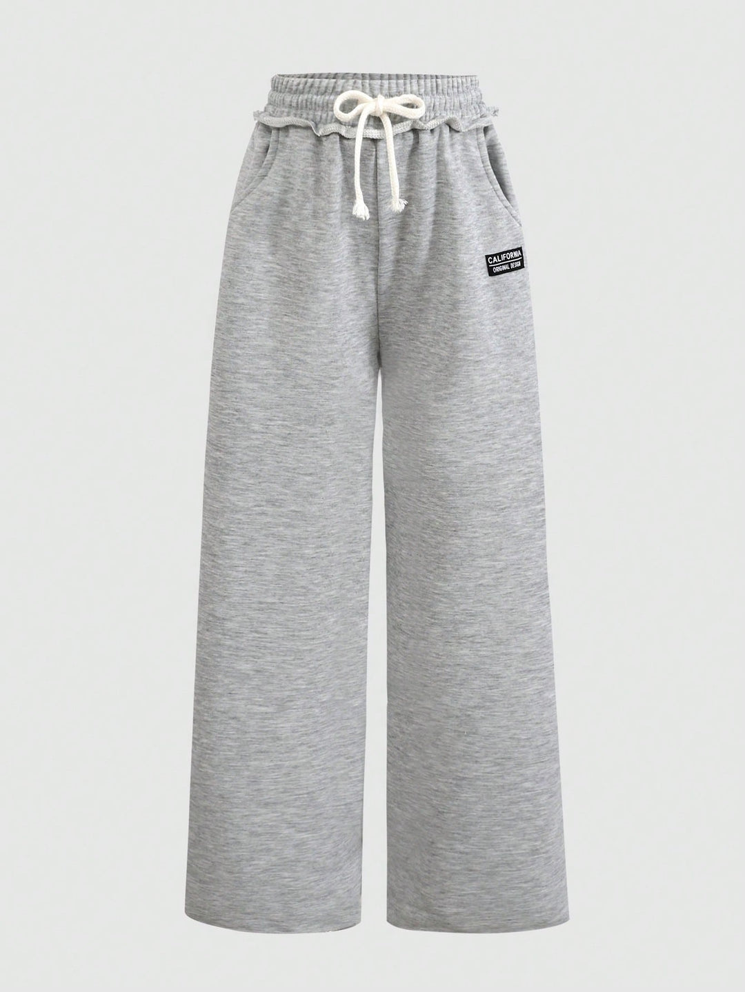 Pantaloni de trening SHEIN, gri