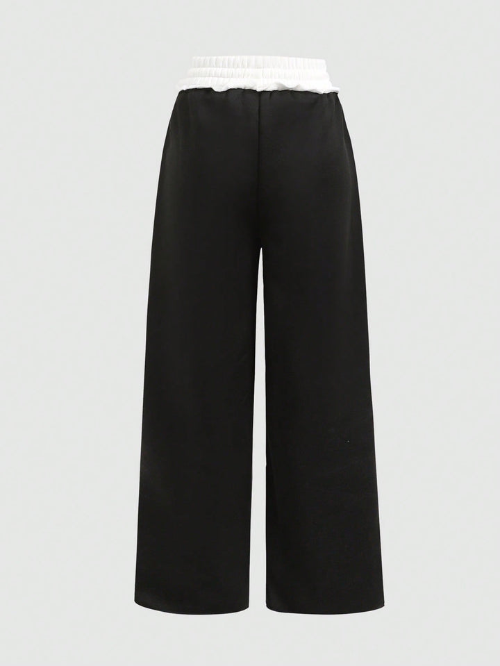 Pantaloni SHEIN, negru