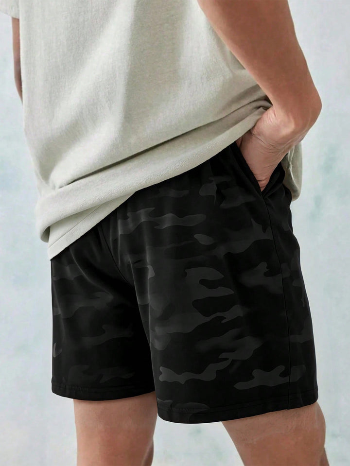 Pantaloni scurți SHEIN, negru