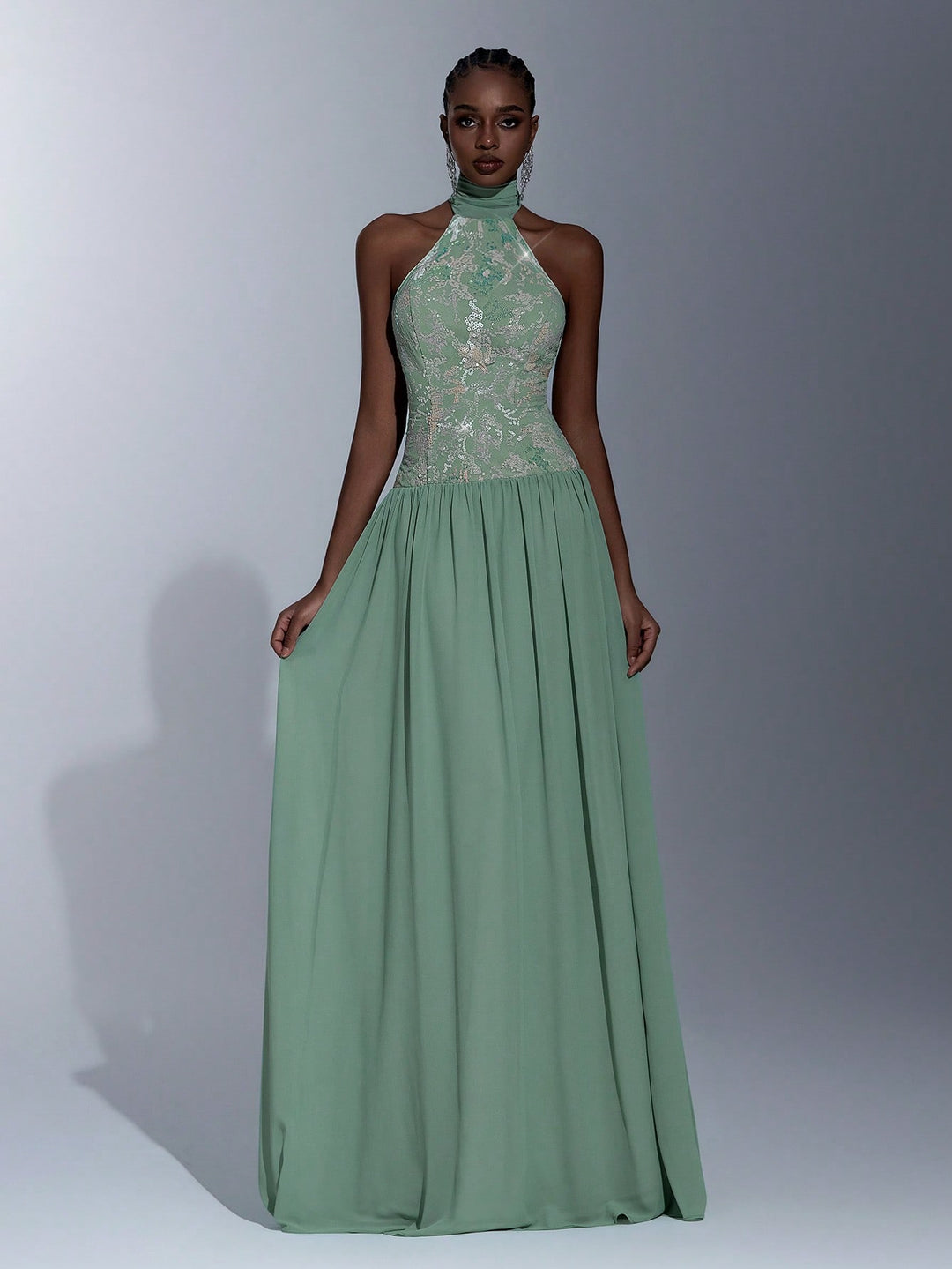 Rochie SHEIN, verde