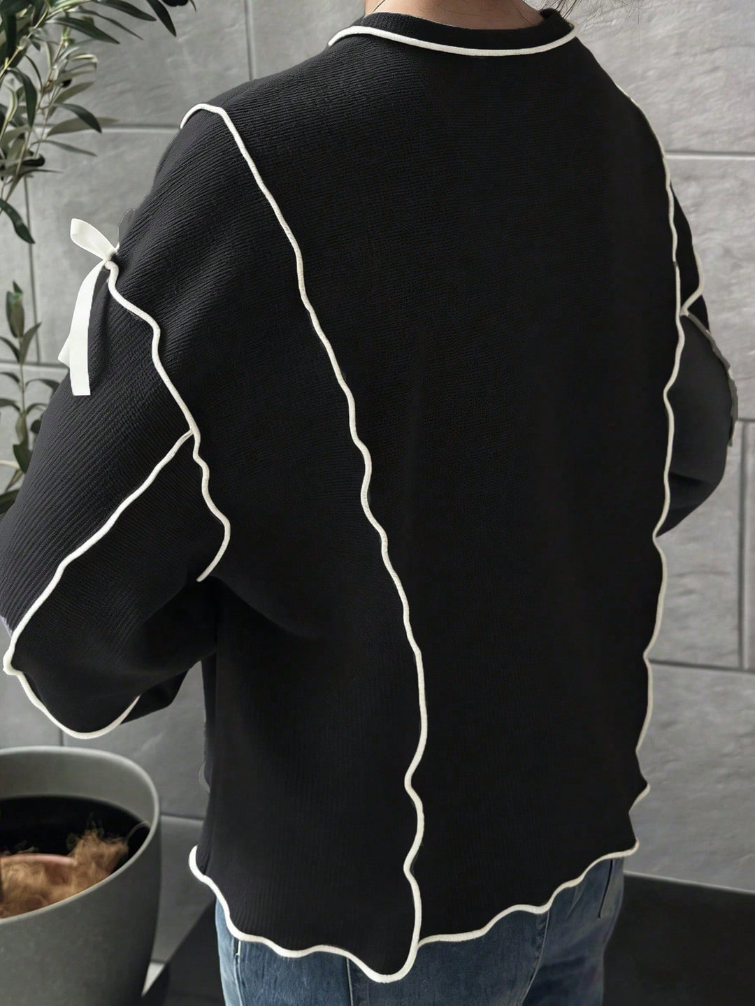 Hanorac SHEIN, negru