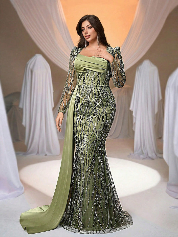 Rochie SHEIN, verde