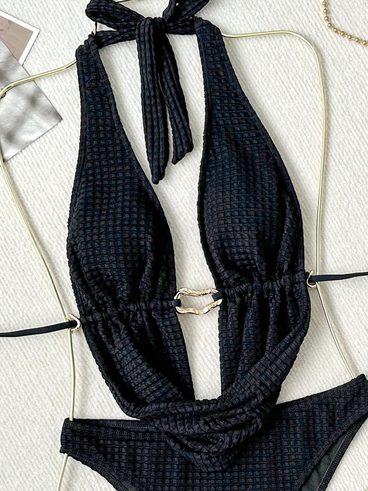 Set bikini SHEIN, negru