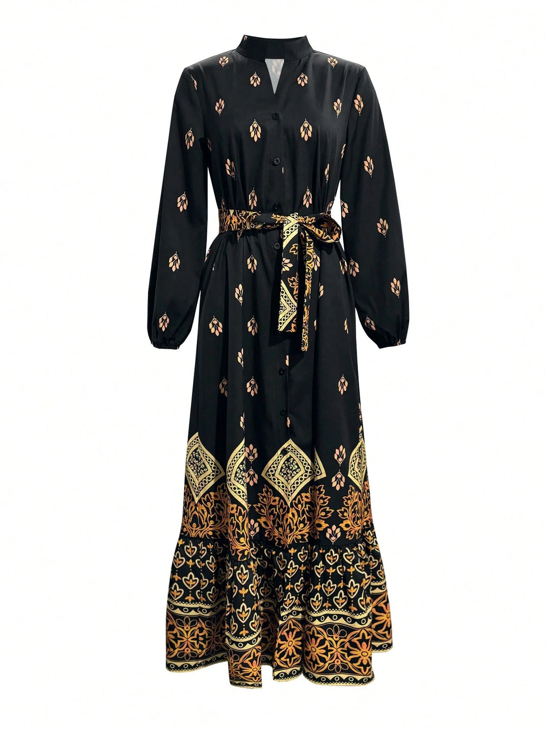Rochie maxi SHEIN, mix culori