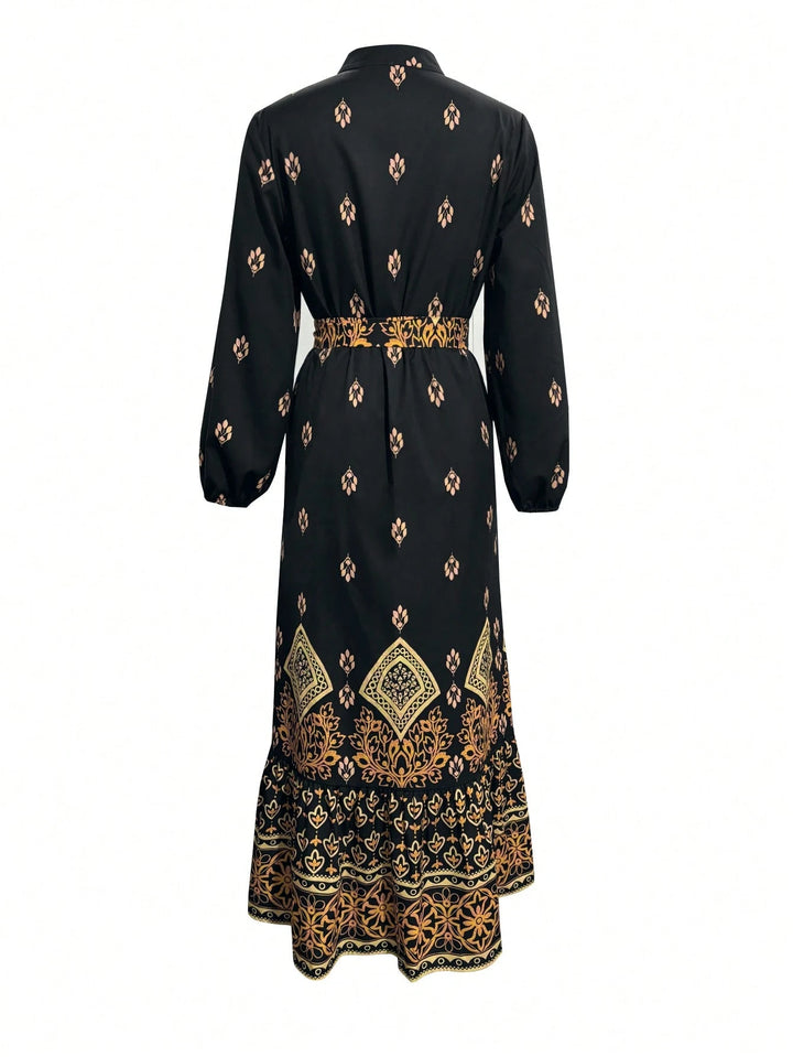 Rochie maxi SHEIN, mix culori