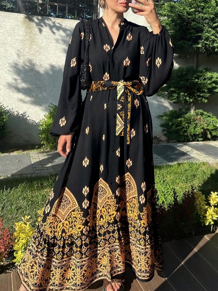 Rochie maxi SHEIN, mix culori