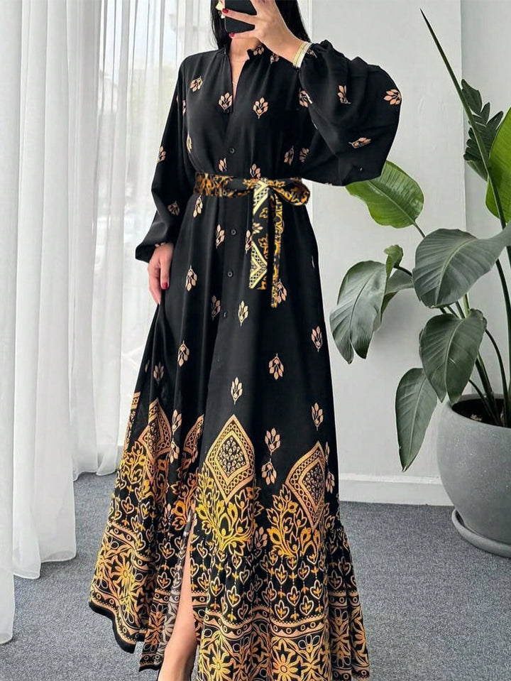 Rochie maxi SHEIN, mix culori