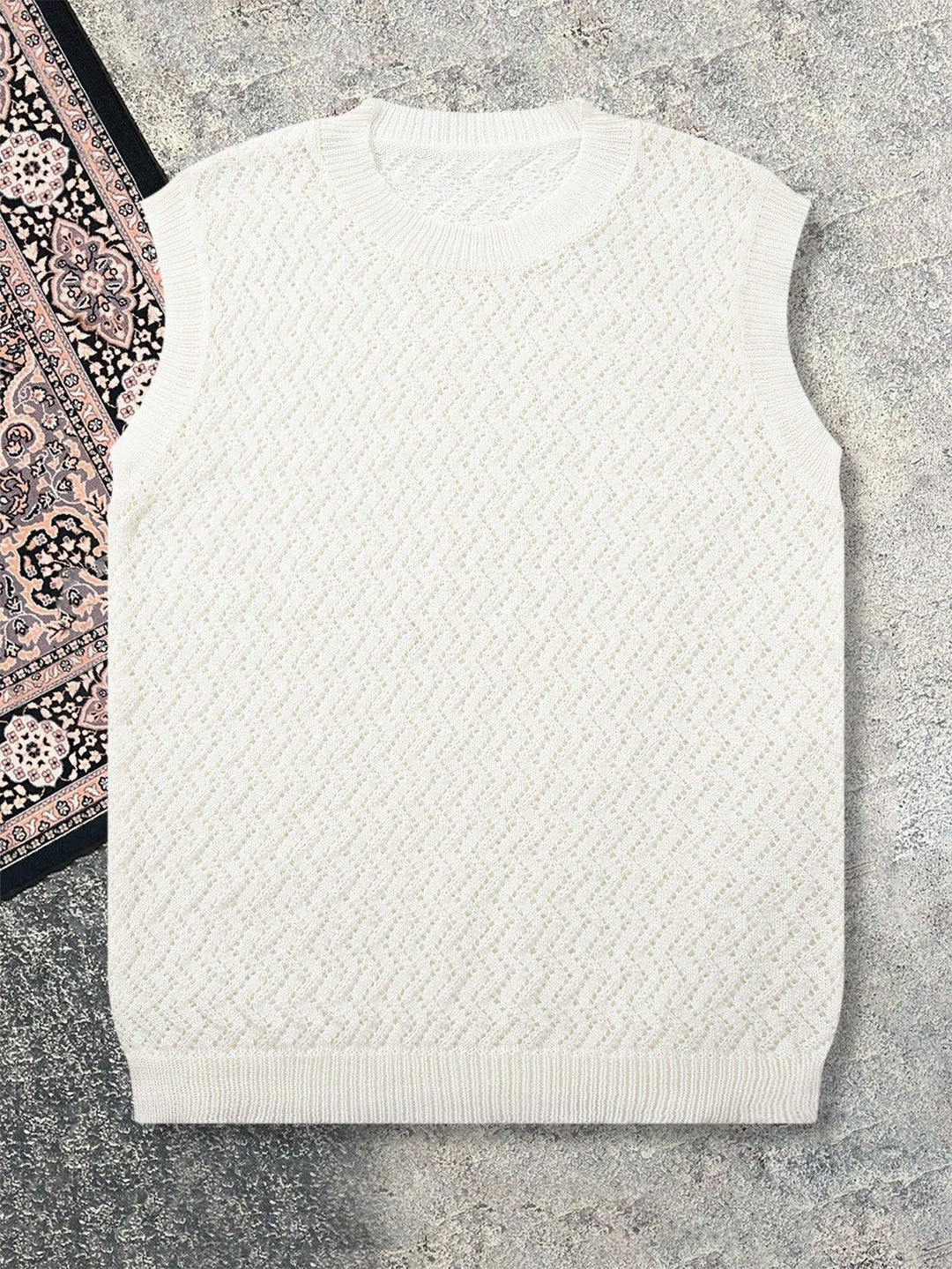 Pulover SHEIN, alb