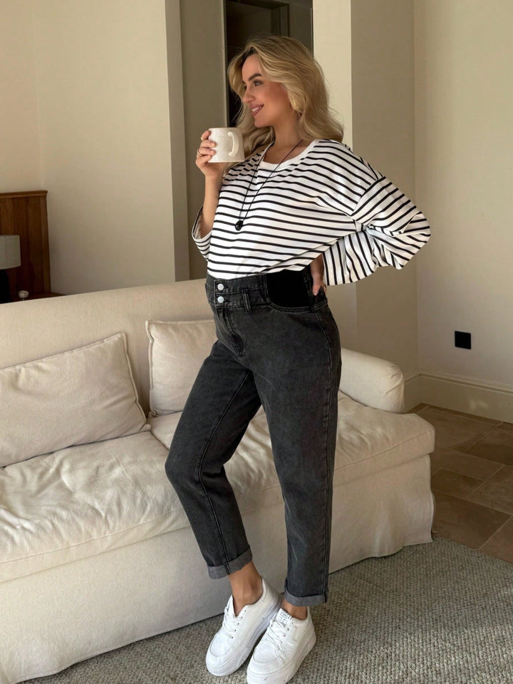 Jeans SHEIN, negru