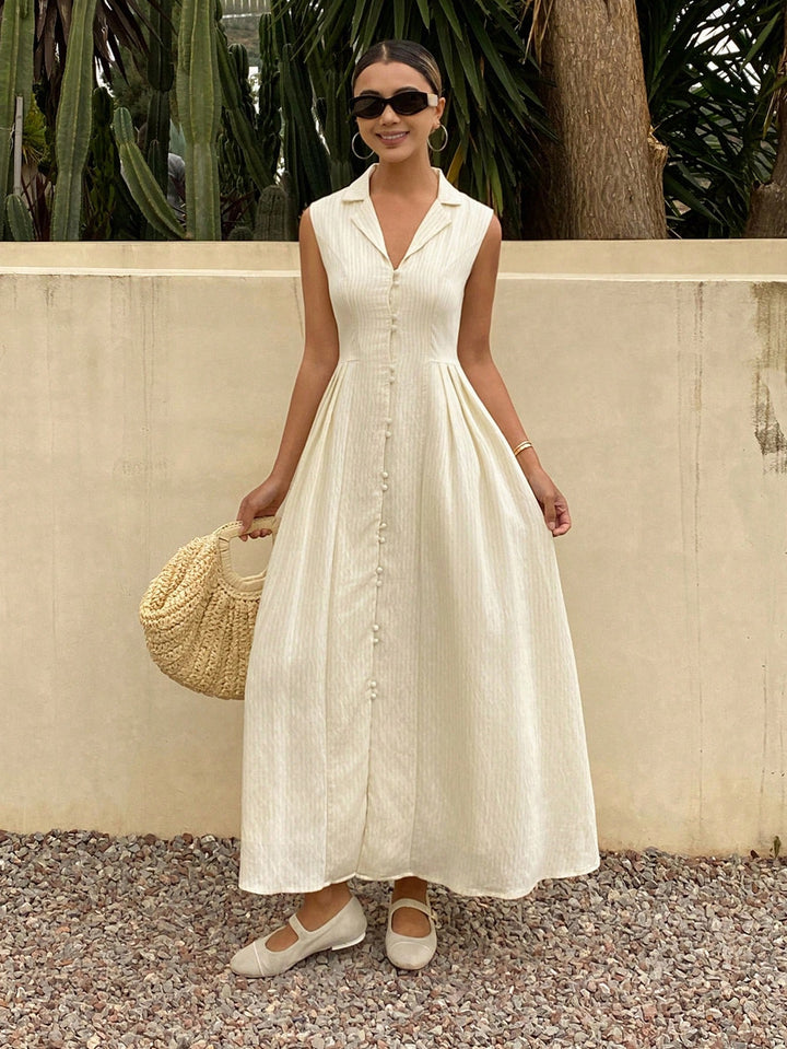 Rochie midi SHEIN, bej