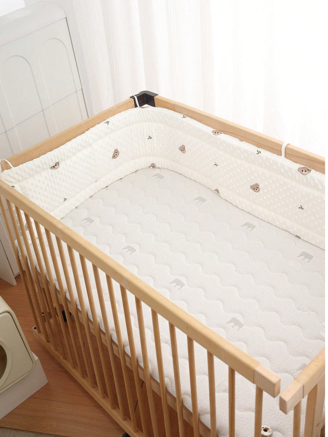 Protectie Laterala Patut Pentru Copil Shein, Animal Print