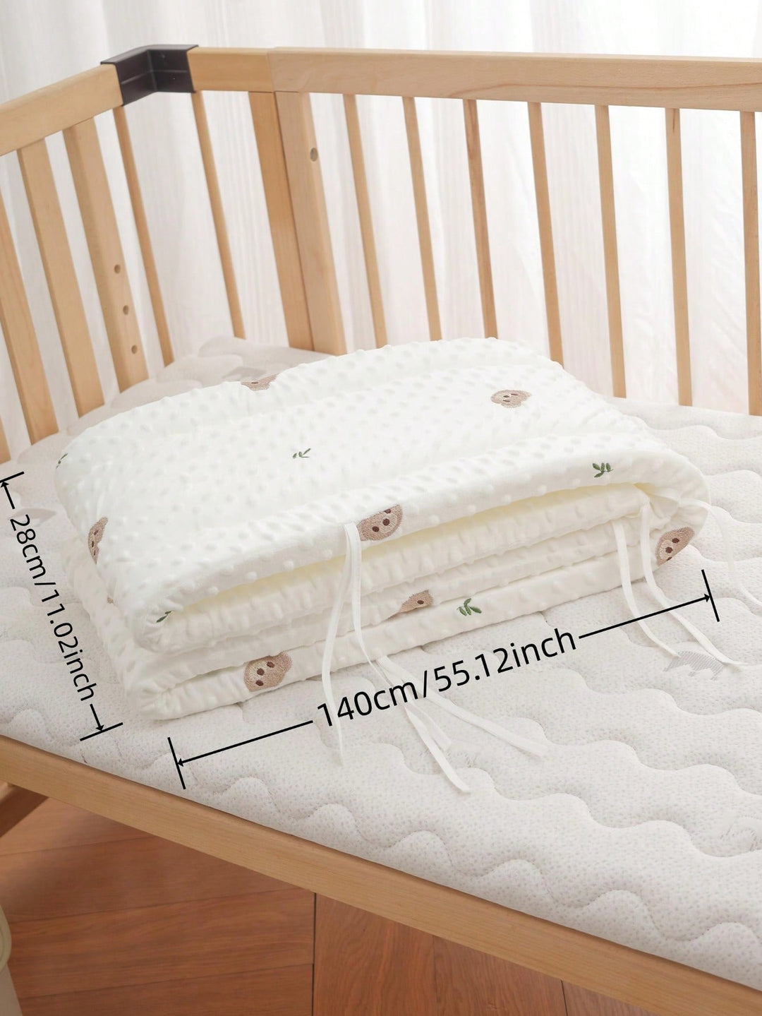 Protectie Laterala Patut Pentru Copil Shein, Animal Print