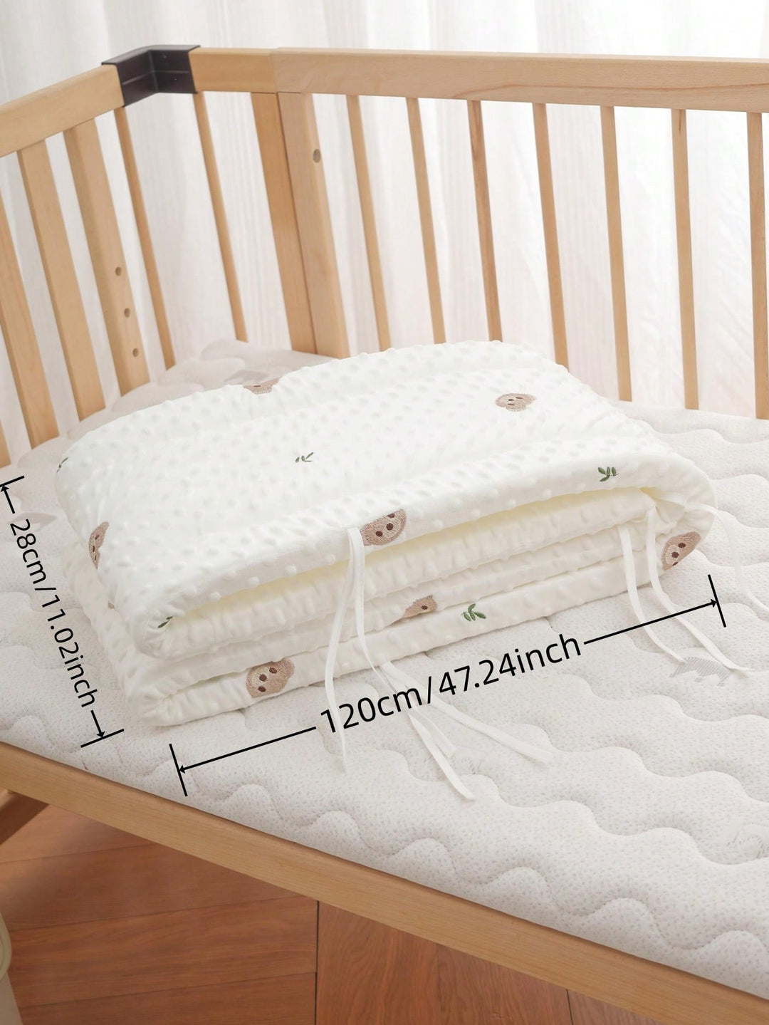 Protectie Laterala Patut Pentru Copil Shein, Animal Print