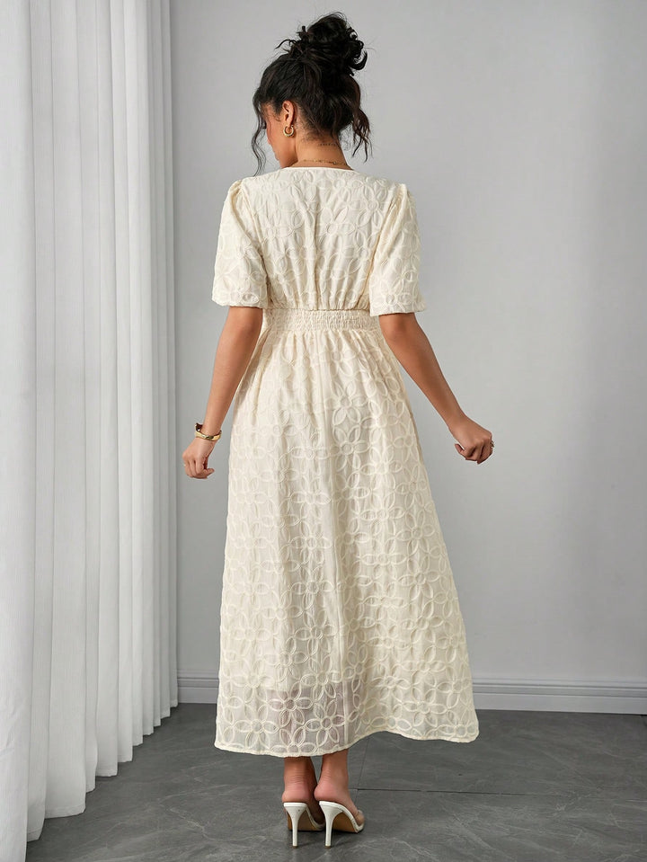 Rochie maxi SHEIN, bej