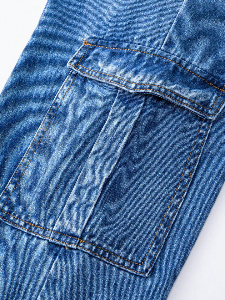 Jeans SHEIN, albastru