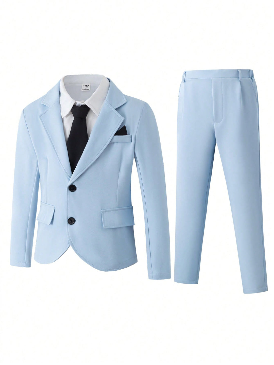 Costum SHEIN, albastru