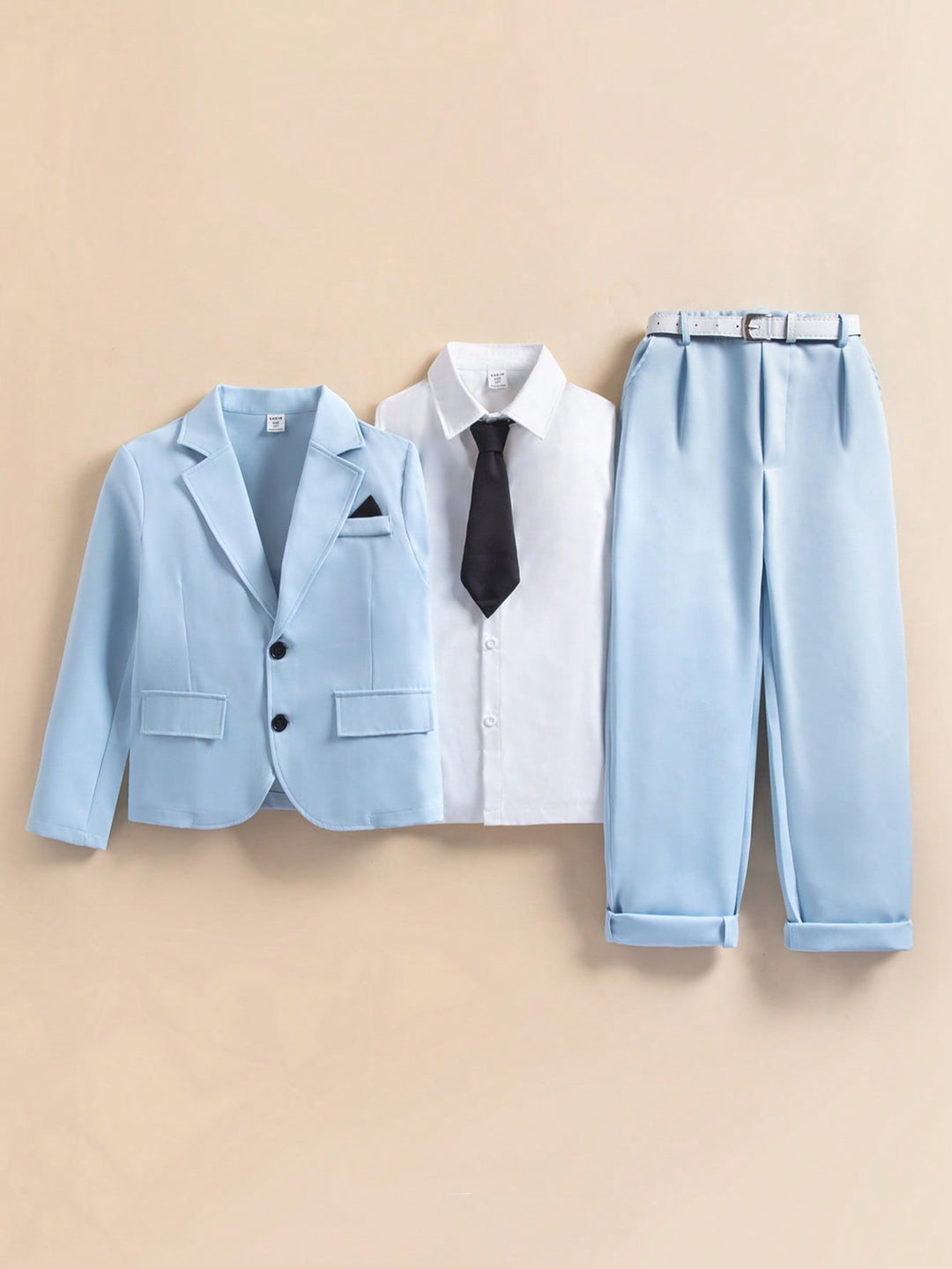 Costum SHEIN, albastru